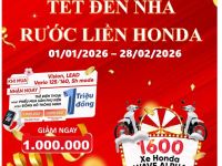 TẾT ĐẾN NHÀ - RƯỚC LIỀN HONDA