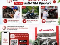 🔧🛵 KIỂM TRA ĐỊNH KỲ – CHĂM XE ĐÚNG CÁCH, AN TÂM TRÊN MỌI HÀNH TRÌNH 🛵🔧