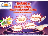 🔥 HÈ RỘN RÀNG ー NGẬP TRÀN QUÀ TẶNG 🔥 ⏰ Áp dụng từ ngày 1/6 – 30/6/2025