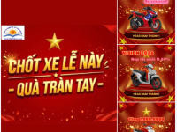 Chốt Xe Lễ Này - Quà Tràn Tay  30/04 - LỄ RỘN RÀNG, NGÀN ƯU ĐÃI VÀNG! 