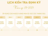 HẸN KHÁCH YÊU TRONG THÁNG 5 🗓 KIỂM TRA ĐỊNH KỲ - VẬN HÀNH NHƯ Ý 🔧
